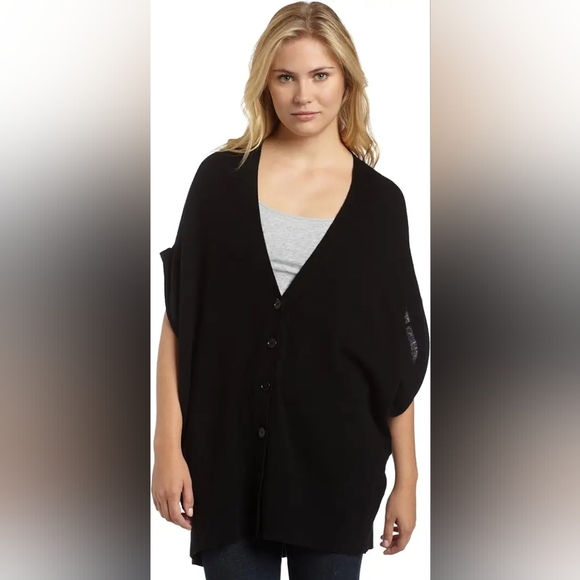 BCBGMAXAZRIA Women's Batwing  wool/ cashmere Cardigan - Picture 15 of 16